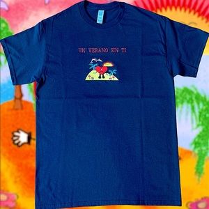 “Un Verano Sin Ti” album cover shirt (Custom)
